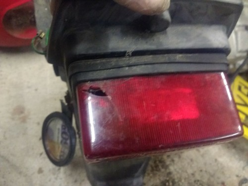 Honda 125 cg125 - 125, rear