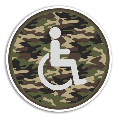 10cm green camo disabled - 2, x