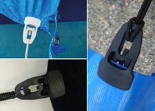 4 x Large Holdon Clips