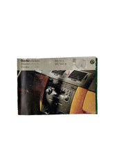 ORIGINAL SKODA FABIA MS 502 MS 502 A Auto radio Owners Manual Cassette Cd Change