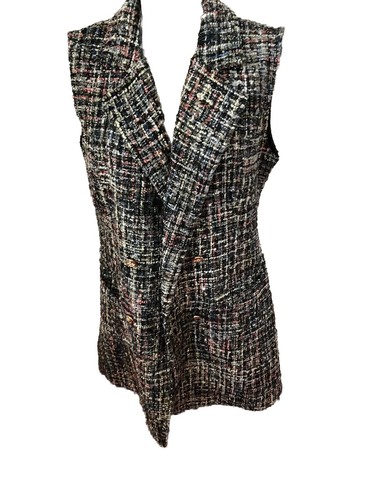 Ladies tartan gilet jacket - ladies,