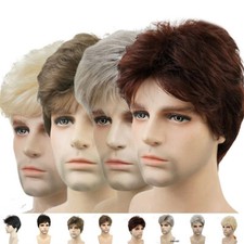 Men's Wig Short Straight