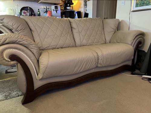 Luxury italian leather sofa - luxury,