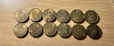Brass Threepence Coins Job