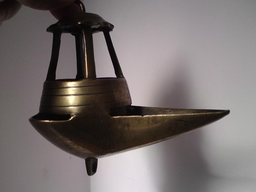 19th century brass - , oil