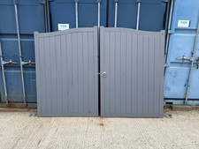 Used - Wooden drive way gates