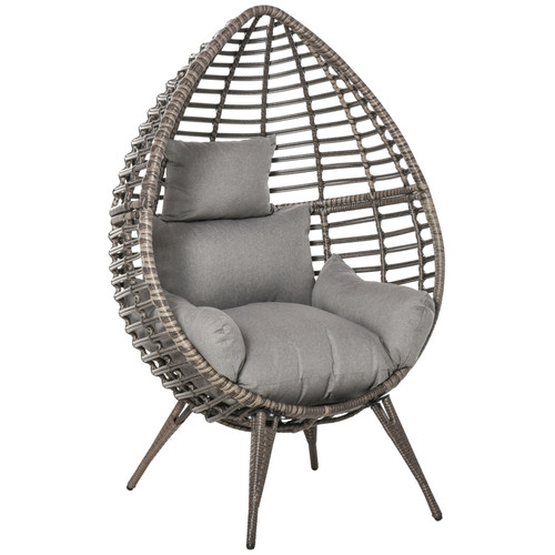 Rattan egg chair - rattan,