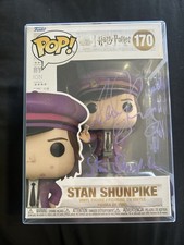 Signed Happy Potter-  Stan Shunpike Funko Pop #170 No COA In Protector