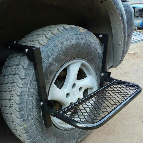 Tire step flat - flat, tyre