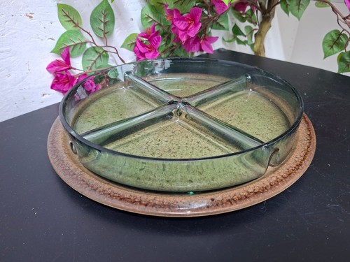 Iden pottery smoked glass - iden,