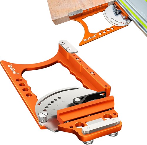 Adjustable angle track saw - angle,