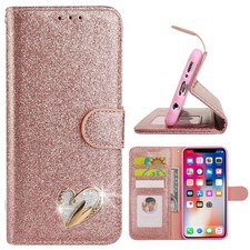Flip Leather Wallet Case For iPhone X / XS / XR / XS Max Shockproof Phone Cover