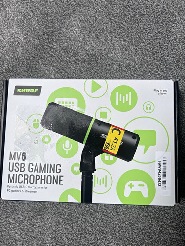 Shure mv6 usb desktop - usb-c, gaming