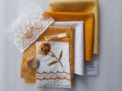 Vintage embroidered linen - vintage,