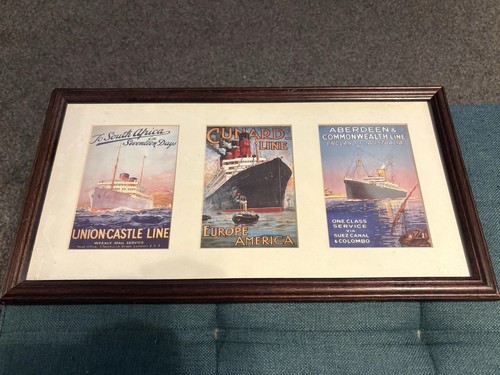 Union castle line postcards - castle, in