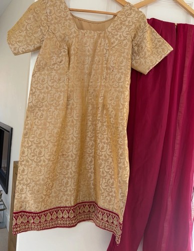 Indian punjabi gold and pink - indian,