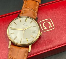 Vintage Omega Solid 9ct Gold