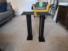 Soundstyle Z2 Black Speaker Floor Stands Pair