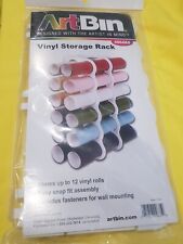 ArtBin Vinyl 12 roll Storage Rack Model 6864AS Designed With The Artist In Mind
