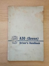 AUSTIN A30 SALOON , COUNTRYMAN & VAN 1956 Driver's Handbook Manual 9th Edition