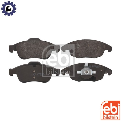 Brake pad set disc - set,