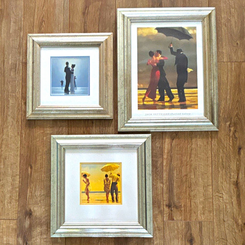 Jack vettriano set framed - vettriano,