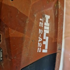 Hilti TE 2-A22  SDS Cordless Rotary Hammer Drill (Body Only). In Good Condition 