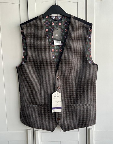 Next mens wool blend brown - mens, wool/blend