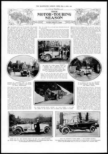 1914 motor car daimler - *,