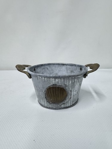 Vintage galvanised metal - vintage,
