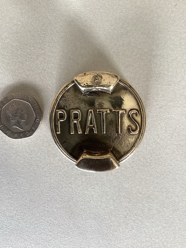 Pratts vintage brass petrol - pratts,