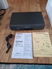 Panasonic NV-FJ620 VHS VCR Player Hi-Fi Stereo Super Drive,35x Jet Search Tested