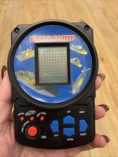 VINTAGE 1996 MB ELECTRONIC HANDHELD GAME BATTLESHIPS WORKING