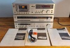 Vintage Technics Separates Amplifier SU-Z11 Tuner ST-Z11L And Tape Deck M-215