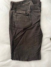 All Saint Grey Cord Jeans Cigrette Size 34