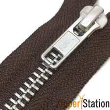 YKK Zip Open end, Metal Teeth