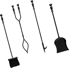 DOEWORKS 4 PCS Fireplace Tools