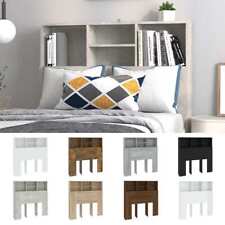 Headboard Cabinet Bedroom Bookcase Headboard Furniture Multi Colours vidaXL