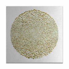 Nordic Gold Foil Circle Sun
