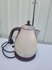 De'Longhi Icona Vintage Electric Kettle In Cream Delonghi 