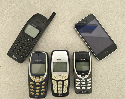 Vintage set nokia cell - vintage,