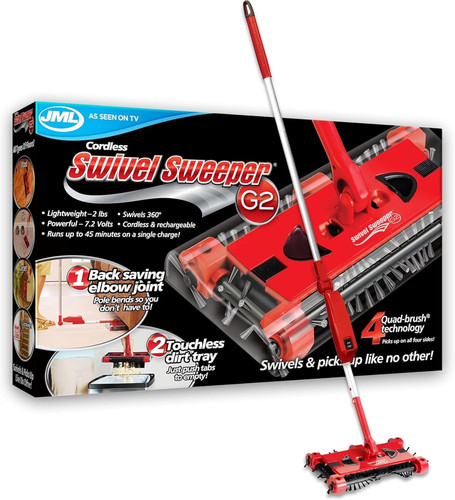Jml swivel sweeper cordless - jml,