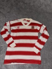 Vintage Wigan Rugby Leave Jersey, Umbro. 1986, Fits Like A Medium