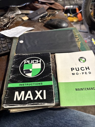 Puch moped maintenance - moped, booklet