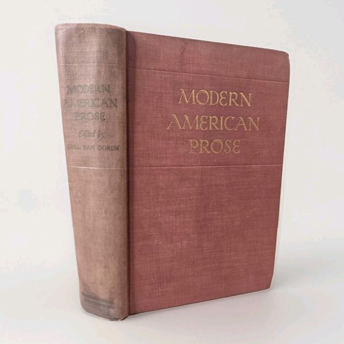Modern american prose - prose, carl