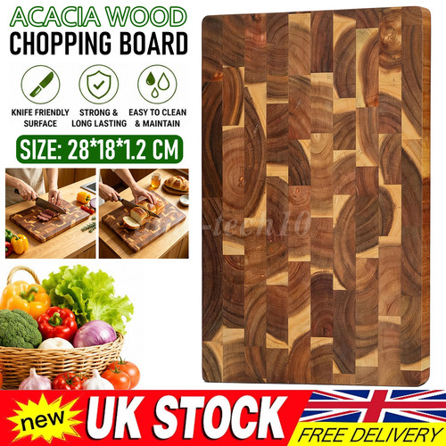 Acacia wood end grain - wood, chopping