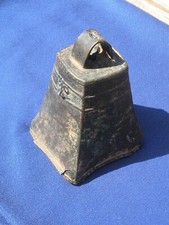 African rare ancient BENIN OGBONI SOCIETY bronze bell