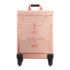 Nail Technician Cosmetic Vanity Trolley Case Beauty Make-up Hairdressing Storage