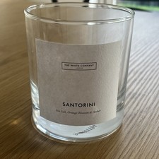 The White Company Santorini Candle Empty