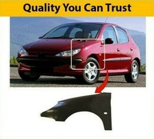 Peugeot 206 Front Wing Primed